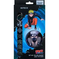 Бейдж Kite набор на липучке и подвеска Naruto Фото