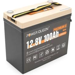 Батарея LiFePo4 Power Queen 12.8V 100Ah Mini Фото 1
