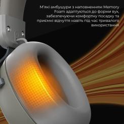 Наушники Ajazz AHM08 MAX 3-Mode Grey Фото 11