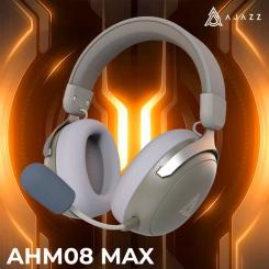 Наушники Ajazz AHM08 MAX 3-Mode Grey Фото 5