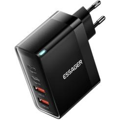 Зарядное устройство Essager 2xUSB-C + 2xUSB 100W Фото 1
