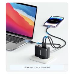 Зарядное устройство Essager 2xUSB-C + 2xUSB 100W Фото 4