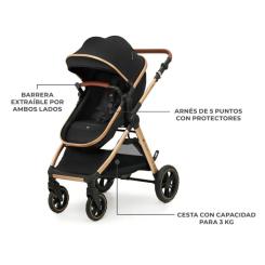 Коляска Kinderkraft 2 в 1 Esme Black (KSESME00BLK2000) Фото 2