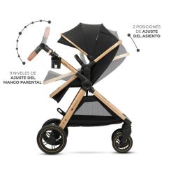 Коляска Kinderkraft 2 в 1 Esme Black (KSESME00BLK2000) Фото 3