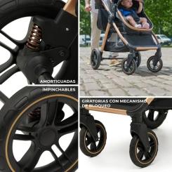 Коляска Kinderkraft 2 в 1 Esme Black (KSESME00BLK2000) Фото 7