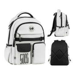 Рюкзак школьный GoPack Education 183 світло-сірий Фото