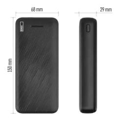 Батарея универсальная EMOS 20000mAh AlphaQ3, 22.5W, black Фото 7