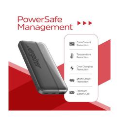 Батарея универсальная Energizer 10000mAh 15W, USB-А, 2*USB-C, Black Фото 8