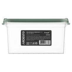 Пищевой контейнер Ardesto Fresh 1.2л, пластик, прямокутна, зелений Фото 1