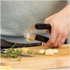 Пресс для чеснока KitchenAid Classic 19 см чорний Фото 5