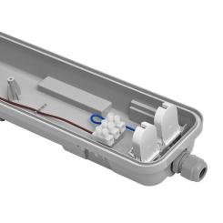 Светильник Delux PC7 LED SLIM IP65 G13 без ламп Фото 1