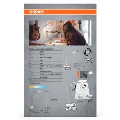 Настольная лампа Osram PANAN CLIP SQUARE DIM USB WT Фото 5