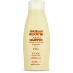 Шампунь Orinafit Brazilian Keratin Shampoo 350 мл Фото