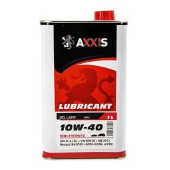 Моторное масло AXXIS 10W-40 DZL Light 1л Фото
