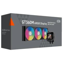 Система жидкостного охлаждения PcCooler GT360M ARGB Display BK Фото 4