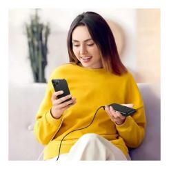 Батарея универсальная AWEI 10000mAh P20K, 12W, Black Фото 3