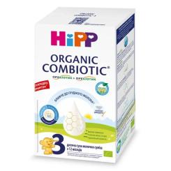 Детская смесь HiPP Organic Combiotic 3 500 г Фото