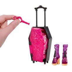 Кукла Monster High Набор-сюрприз Кошмарные каникулы Ужас-секреты Драк Фото 7