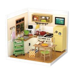 Конструктор Robotime Rolife 3D Кухня Хэппи Милс Фото