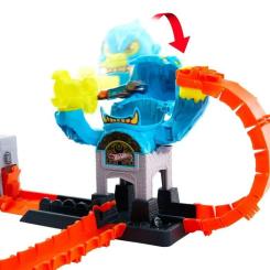 Автотрек Hot Wheels City Атака лютої горили Фото 1
