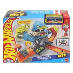 Автотрек Hot Wheels City Атака лютої горили Фото 2