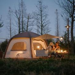 Палатка Naturehike надувний CNH23ZP12002 бежевий Фото 7