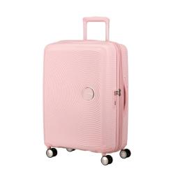 Чемодан American Tourister Soundbox 71.5/81 л пастельно-рожева Фото 2