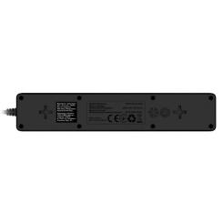Сетевой фильтр питания REAL-EL RS-Protect 505, 5m, black Фото 9