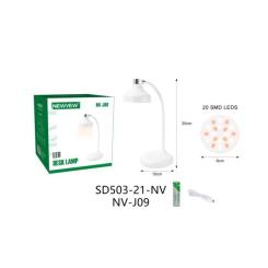 Настольная лампа NEWVEW NV-J09 1200mAh White Фото 5