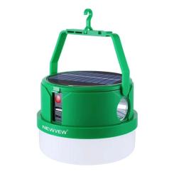 Фонарь NEWVEW NV-E972 50W Solar Panel 2400mAh Green Фото