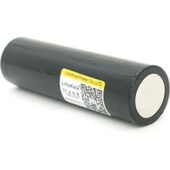 Аккумулятор Liitokala 18650 3400mah (3250-3350mah), 3.7V(2.75-4.2V), Bla Фото 1