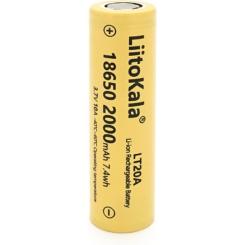 Аккумулятор Liitokala 18650 2000mah (1900-2000mah), 3.7V(2.75-4.2V), Yel Фото