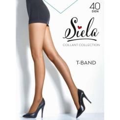 Колготы Siela Collant T-Band 40 Den Tabaco - 4 Фото