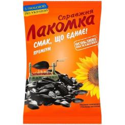 Семена подсолнечника Лакомка смажене несолоне 120 г Фото