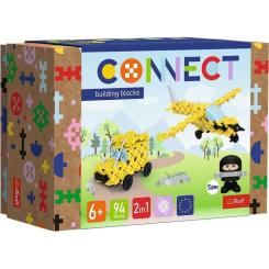 Конструктор Trefl Connect 2 в 1, 94 детали Фото