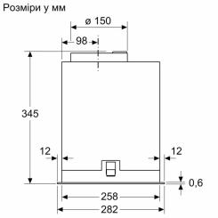 Вытяжка кухонная Bosch DLN56AC60 Фото 8