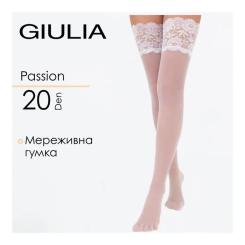 Чулки Giulia Passion 20 Den Bianco - 1/2 Фото 1