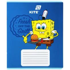 Тетрадь Kite Sponge Bob, 12 аркушів, клітинка Фото 10