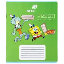 Тетрадь Kite Sponge Bob, 12 аркушів, клітинка Фото 3