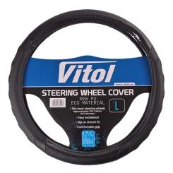 Чехол на руль VITOL L чорн Фото