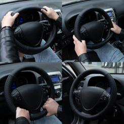 Чехол на руль VITOL L чорн Фото 5