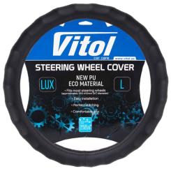 Чехол на руль VITOL M чорн Фото