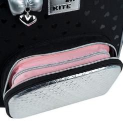 Портфель Kite Education каркасний 556 Black&Silver Фото 4