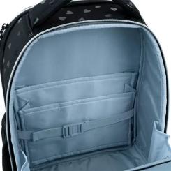 Портфель Kite Education каркасний 556 Black&Silver Фото 6