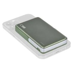 Батарея универсальная EMOS 10000mAh, MagSafe, 20W, green Фото 10