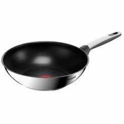 Сковорода Tefal ВОК Emotion+, 28см, чорний Фото