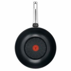 Сковорода Tefal ВОК Emotion+, 28см, чорний Фото 1