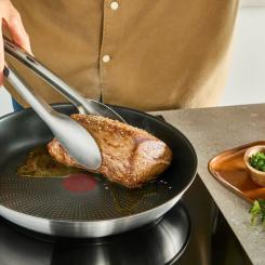 Сковорода Tefal ВОК Emotion+, 28см, чорний Фото 4