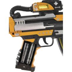 Игрушечное оружие ZIPP Toys Автомат світло-звуковий Зброя майбутнього Жовтий Фото 5