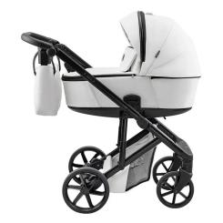 Коляска Adamex 2 в 1 Dolce Eco SA-1 білий Фото 2